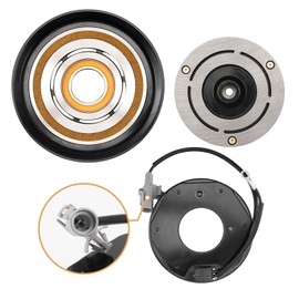 Prolenz A/C Air Conditioning Compressor Clutch for 95-04 Tacoma 2.4L 2.7L, 94-96 T100 2.7L, AC Compressors Clutch Electromagnetic Coil Pulley Assembly Kit Replace # 78363 CO21009C OEM Design