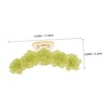 Vaguelly Large Floral Hair Claw Clip for Thick Hair with