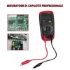 Digital Capacitance Meter, Multimeter Professional Capacitor Tester, 0.1pF-20,000uF Capacitor Tester,