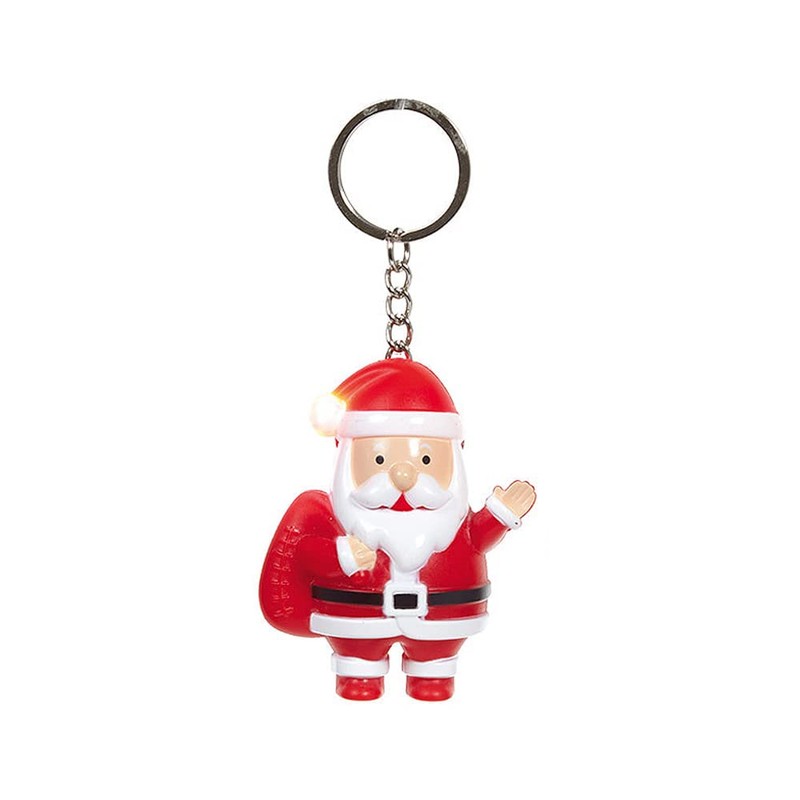 LED and Sound Christmas Keyring | Single | Mini Gift