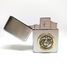US Marines Thunderbird Vector Pocket Lighter Stainless Steel Single Torch Cigar Lighter – Cigar Cutters by Jim