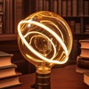 Sunaiony Large Globe Decorative Light Bulb 40 Watt Equivalent, LED