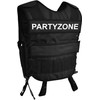 normani Tactical SWAT Vest with Pistol Holster and Removable Lettering