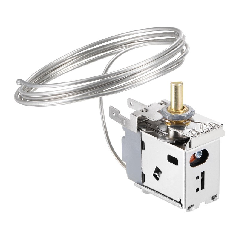 sourcing map Fridge Thermostat Temperature Control WPF24 2 Pins 6A