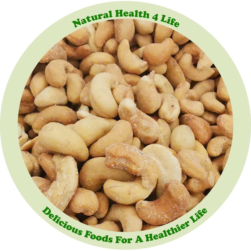 Natural Health 4 Life Baked and Salted Cashew Nuts 550g