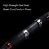 Fiblink Surf Spinning Fishing Rod 4-Piece Graphite Travel Fishing Rod(11-Feet
