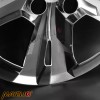 Unbranded Set of Four 17" Chrome ABS Wheel Skin Covers