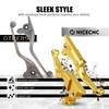 NICECNC Gold Hand Levers Brake Clutch Rod Compatible with Harley