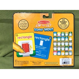 Melissa & Doug On The Go Water Wow! Splash Cards w/Refillable Water Pen