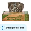 Stout G3036B80 Eco-Degradable Plastic Trash Bag 20-30gal .8mil 30 x