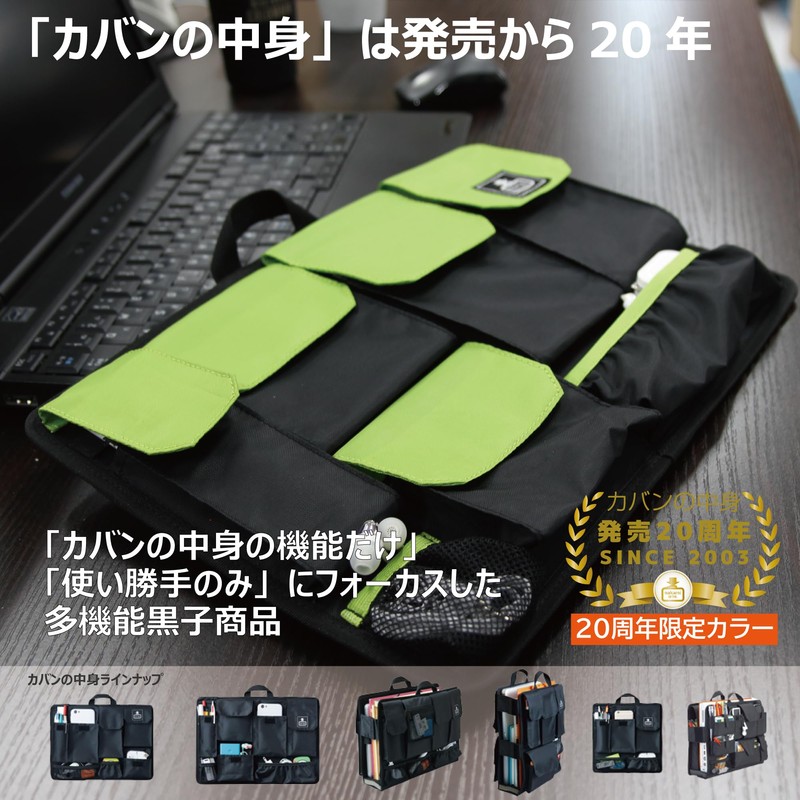 What's in the Bag: B4 Multi-functional Inner Bag, Double-Sided Storage,