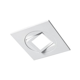 NICOR Lighting 4" White Square Multi-Adjustable Recessed Selectable LED Downlight (DQR4MA2120S9WH)
