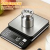 Waterproof Kitchen Scale, 10kg/22lb Food Scale Precisely Measures Grams and