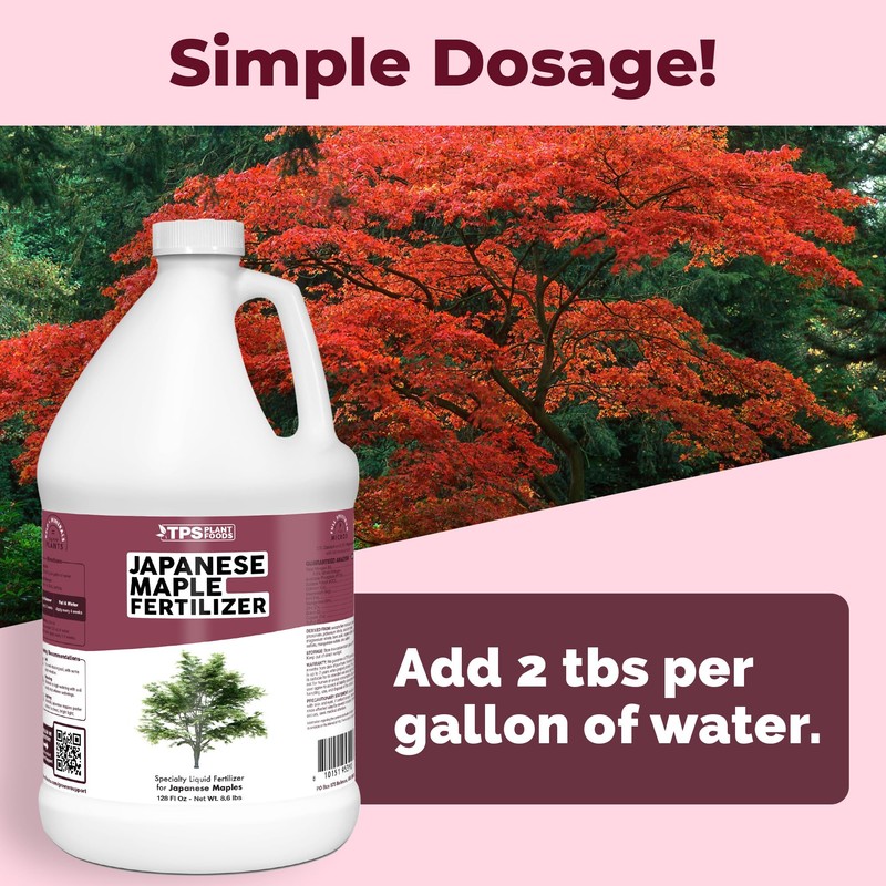 Japanese Maple Fertilizer, Complete Liquid Plant Food for All Japanese