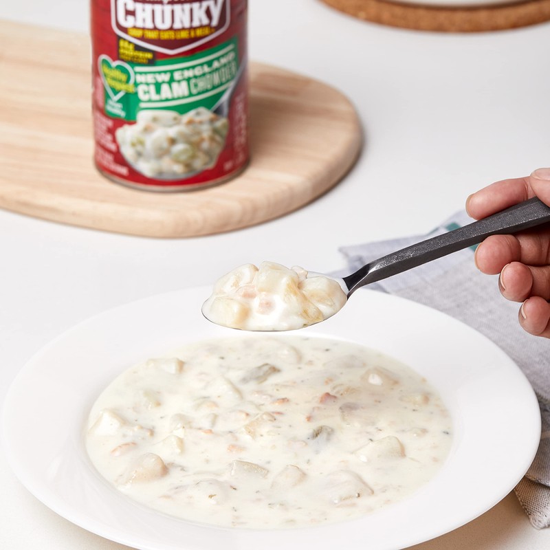 Campbell's Chunky Soup, Healthy Request New England Clam Chowder, 18.8