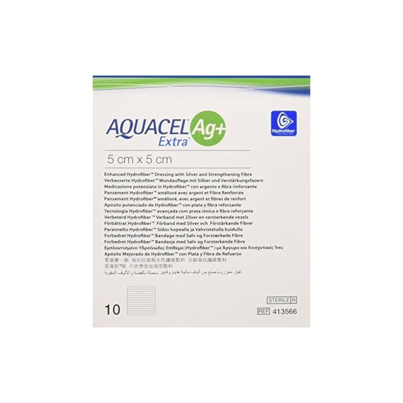 Aquacel Ag+ Extra 5cm x 5cm (x10)