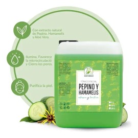 Tónico Facial Productos Mart Mexico 5L Agua de Pepino y Hamamelis