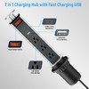XBA 2-1/2" Pull Up Outlet for Countertop, USB-C PD 20W