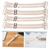 minkissy 10pcs Adjustable Facelift Straps Comfortable Elastic Face Lifting Tools