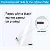 100 Sheets Thermal Printer Paper 8.5 x 11 Inch US