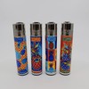 4 Clipper Limited Edition Reusable Lighters - Hipster Pineapple