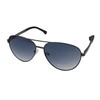 Timberland Gunmetal Mens Metal Aviator Sunglass, Blue Mirror Lens TB7210.