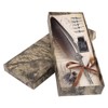 Eujgoov Quill Feather Quill Pen Set Vintage Feder Stift Tinte