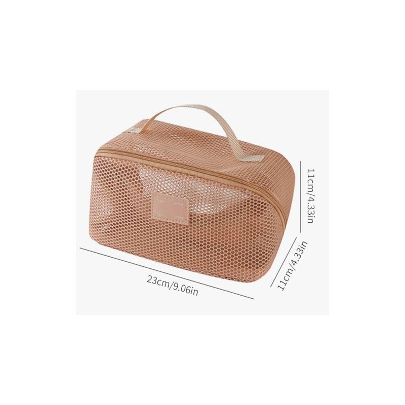 Neceser de Viaje para Cosméticos, Bolsa Portátil de Maquillaje con
