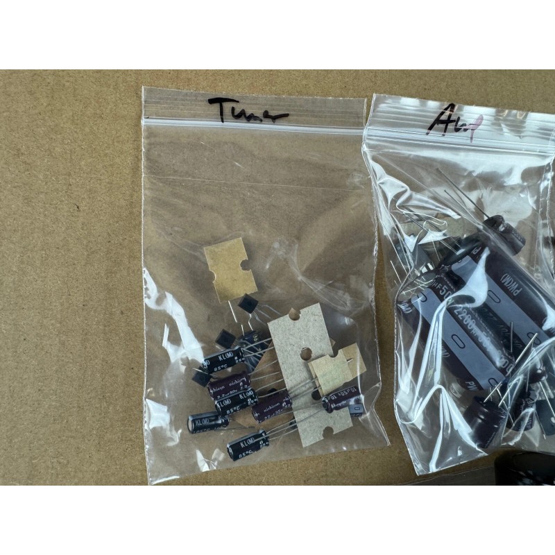 Pioneer SX-990 Complete Rebuild Kit High-Quality Receiver Recap Caps Transistors