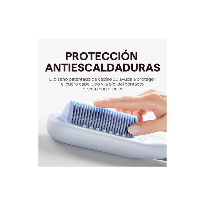 Wavytalk Steamline Pro cepillo alisador vapor, suave y menos daño