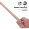 COHEALI DIY Wood Stick Kit 40cm Wooden Craft Stick Assortment