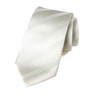 Spring Notion Men's Elegant Stripes Woven Necktie Ivory
