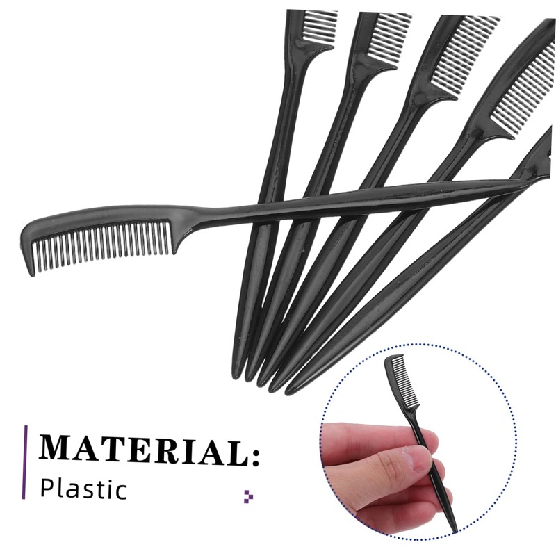 IWOWHERO 100pcs Mini Eyelash Comb Lash Separator Tool Portable Cosmetic