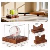 Estuche Expositor De Béisbol Caja De Presentación De Béisbol