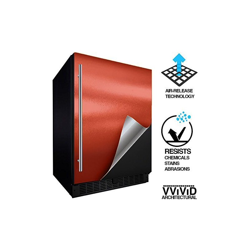 VViViD Copper Satin Chrome Vinyl Wrap Stretch Conform DIY Easy