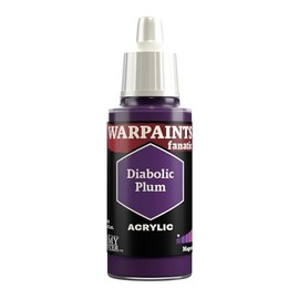The Army Painter Pinks & Purples Warpaints Fanatic Acrylic Paints 18ml - Diabolic Plum