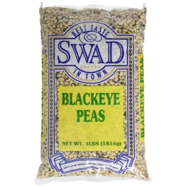 Great Bazaar Swad Black Eye Peas Beans, 4 Pound