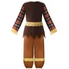 ReliBeauty Scarecrow costume for children, boy with hat, 150