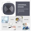 Hair Catcher Shower Drain Cover Sturdy Silicone 5.5 Inches Bathroom