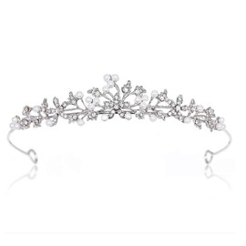 Sash Tiara Set, Pink Crystal Tiara with Retirement Sash Set, Rose Gold Crystal Tiara Crown and Retirement Sash with Gold Glitter Lettering, Retirement Party Set (2-Piece), No, No