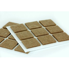 Furndiy Felt Furniture Pads for Hardwood Floors, Self-Adhesive Felt Pad for Chairs & Seat Legs, Easy Slide, Anti Scratch, Noise Stopper, Bumper & Buffer, Floor Protection - Based in USA - 1.18"