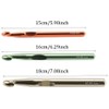 3 Pcs Crochet Hooks Set Chunky Crochet Hooks Aluminium Coloured