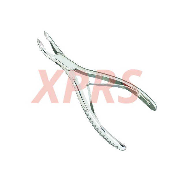 XPRS Oral Surgery Rongeur, 5.5", Slightly Curved Beaks, Pattern No.