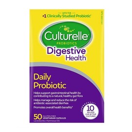 Culturelle Digestive Daily Probiotic Vegetarian Capsules, 50 Capsules