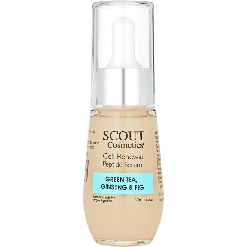 SCOUT Cosmetics Cell Renewal - Sérum facial de péptido con