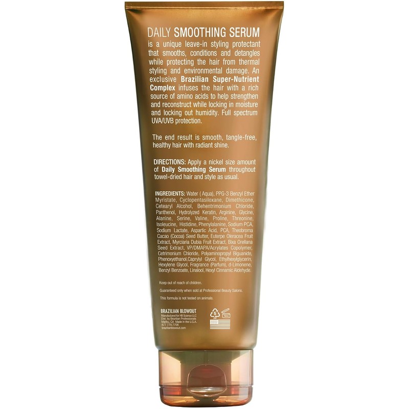 Brazilian Blowout Açaí Suero Suavizante Anti-Frizz, 8 Oz