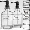 GLADPURE 2 Pack Soap Dispenser, 18 Oz Antique Design Thick