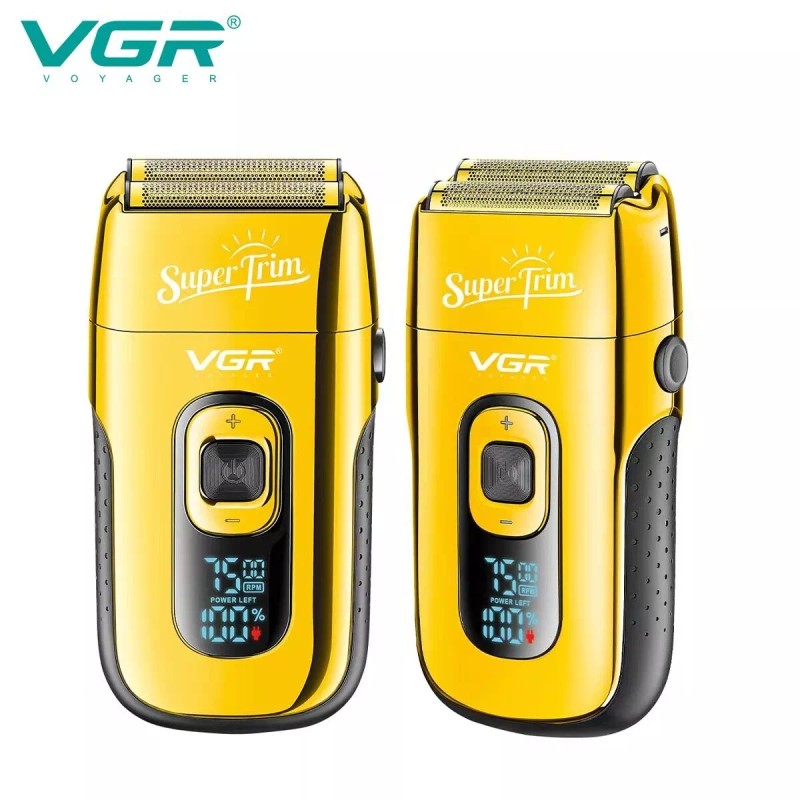 VGR Mens Professional Rechargeable Electric Shaver Trimmer Razor For Hair