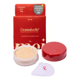 Polvo De Arroz Demoiselle 30g Spf30 Hipoalergénico