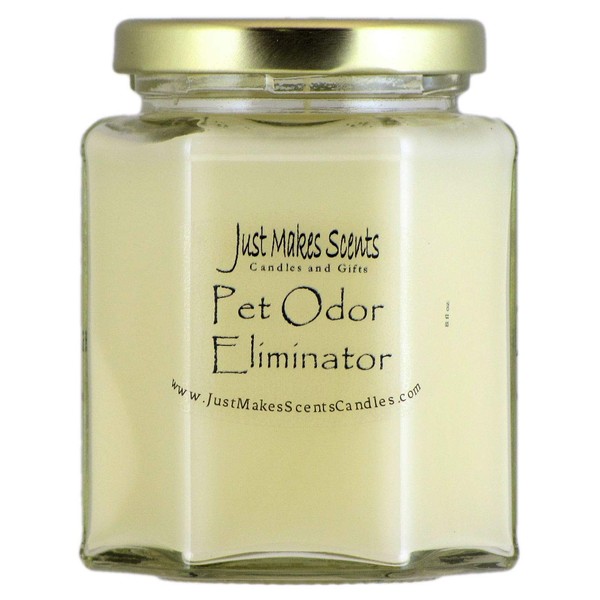 Just Makes Scents Pet Odor Eliminator Scented Blended Soy Candle